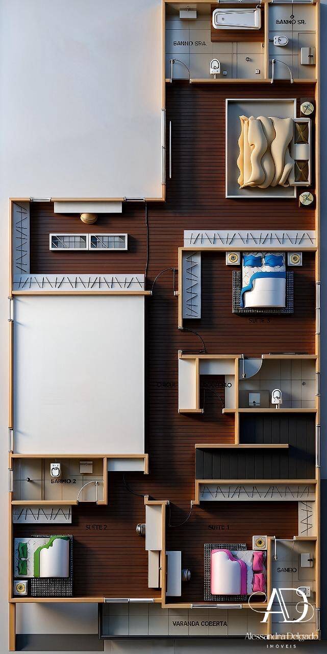 Casa de Condomínio, 4 quartos - Foto 8