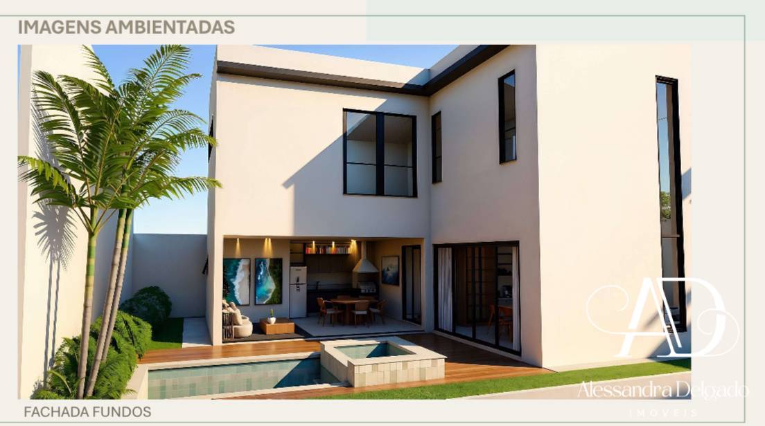 Casa de Condomínio, 4 quartos - Foto 1